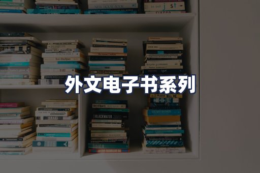 外文电子书系列